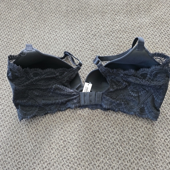 Adore Me Plunge Bra 38DD Black Janey Contour Support Lace Comfort Women … - Picture 10 of 13